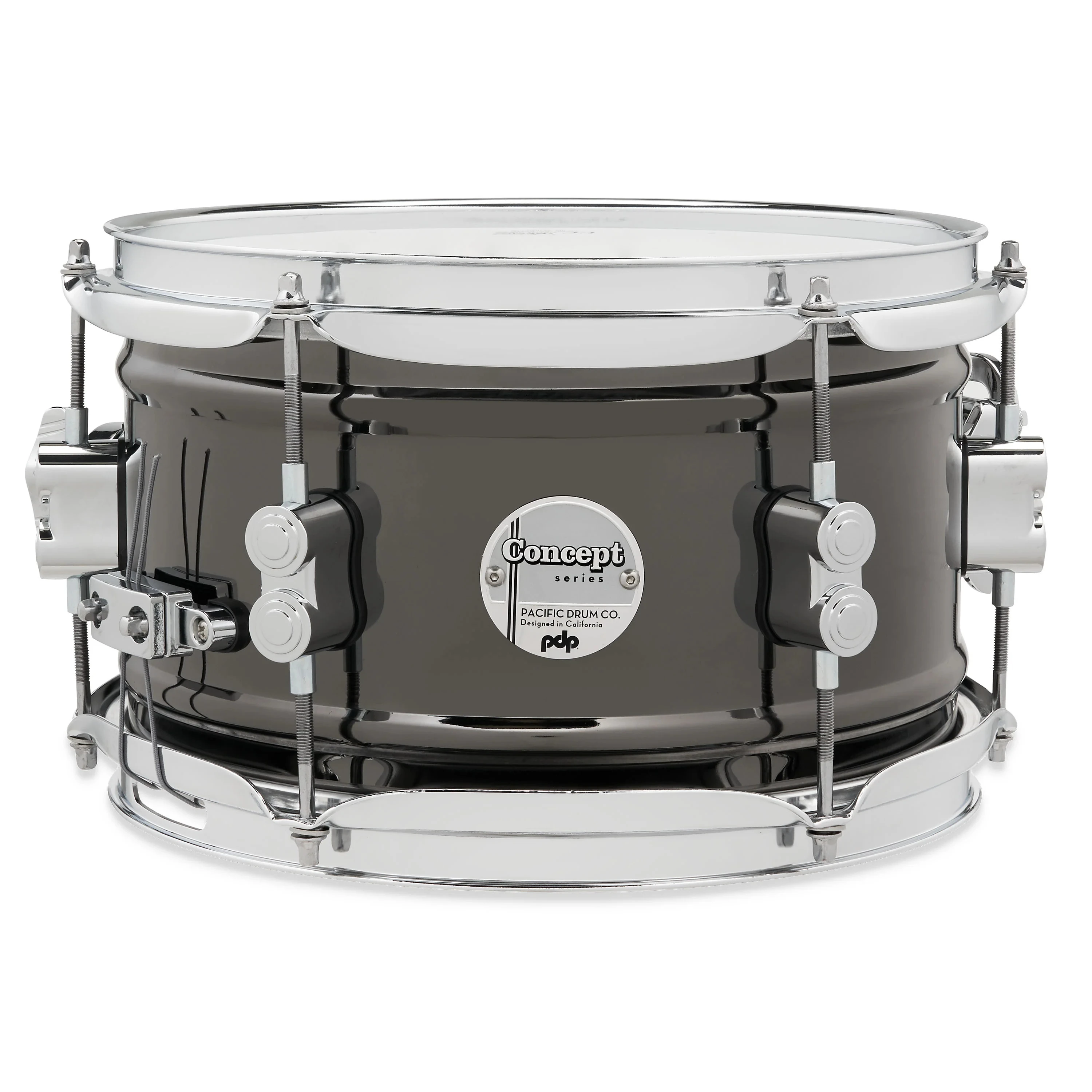 PDP Concept Stahl Snare 10x6 Black Nickel